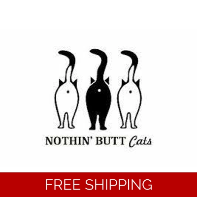 Nothin' Butt Cats Die Cut Vinyl Decal sticker Nothin' Butt Cats Die Cut Vinyl Decal sticker